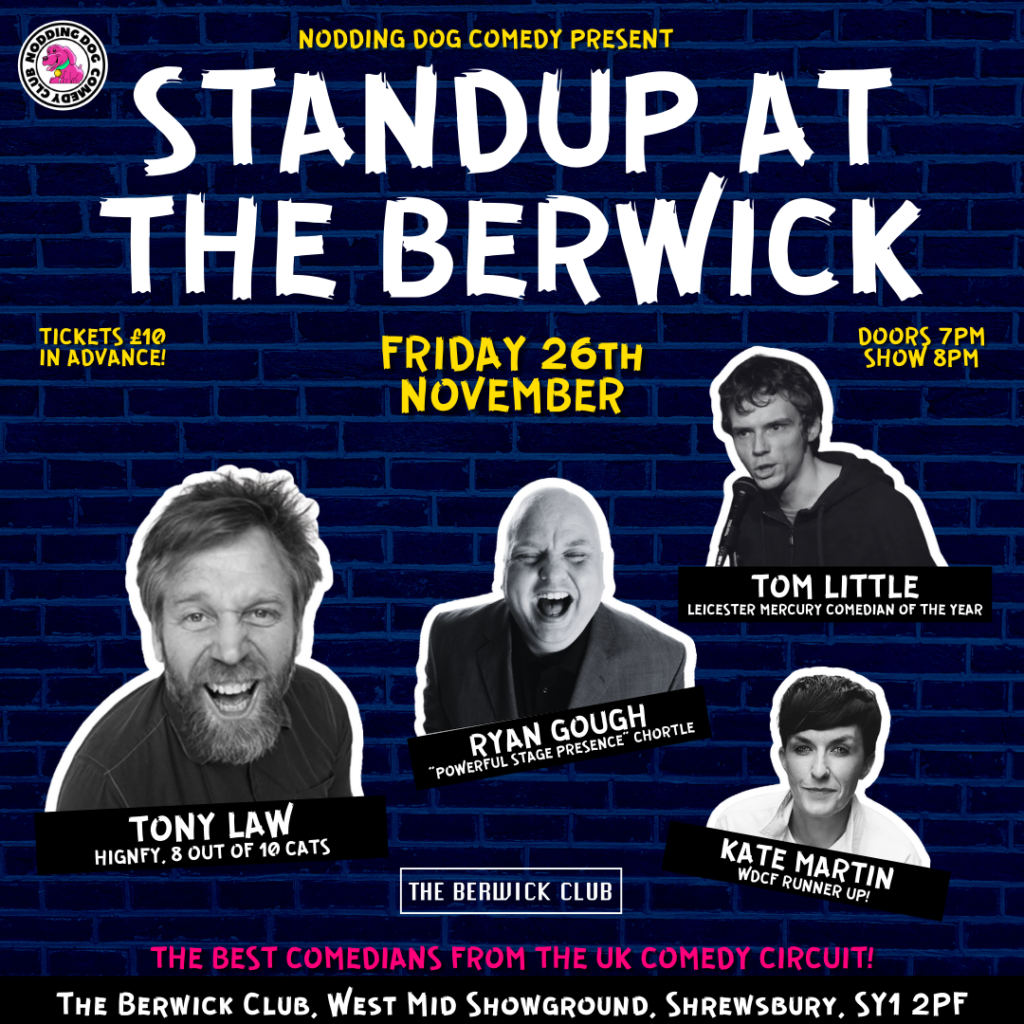 Stand up at The Berwick Club