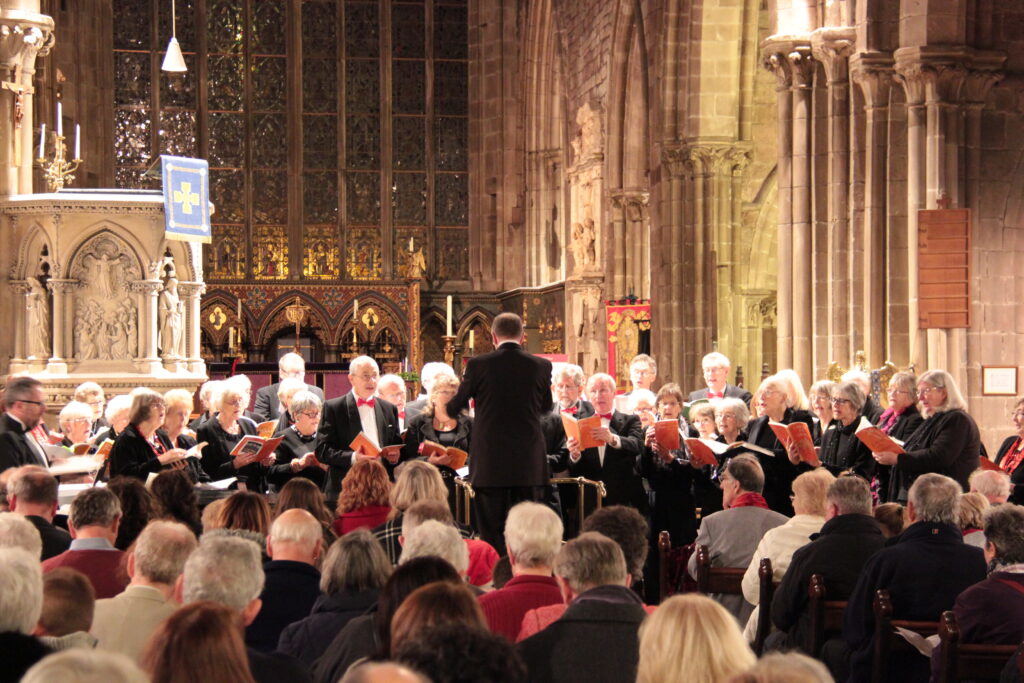 Shrewsbury Choral performs Haydn’s Creation in  a delightful concert at Shrewsbury Abbey