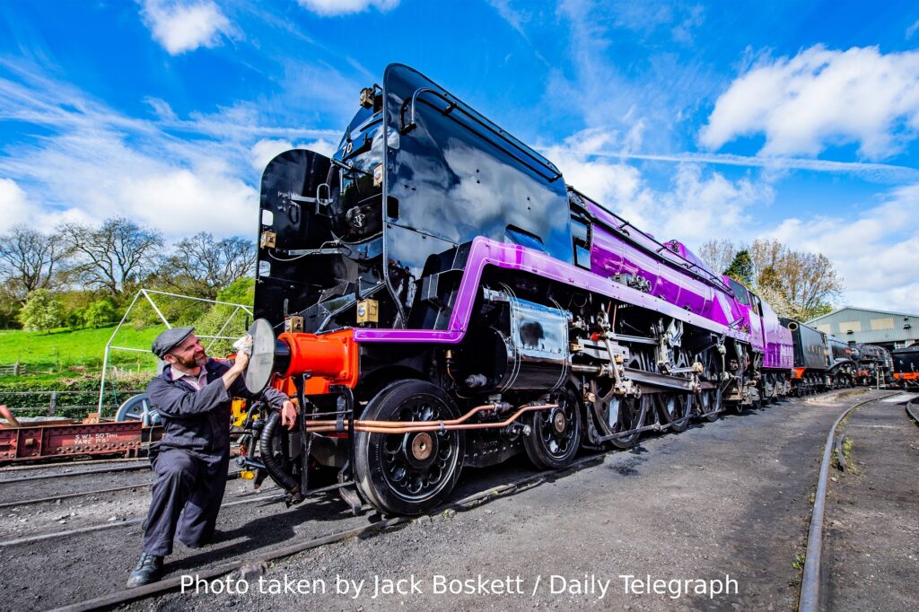 The Queen's Platinum Jubilee on the Severn Valley Railway