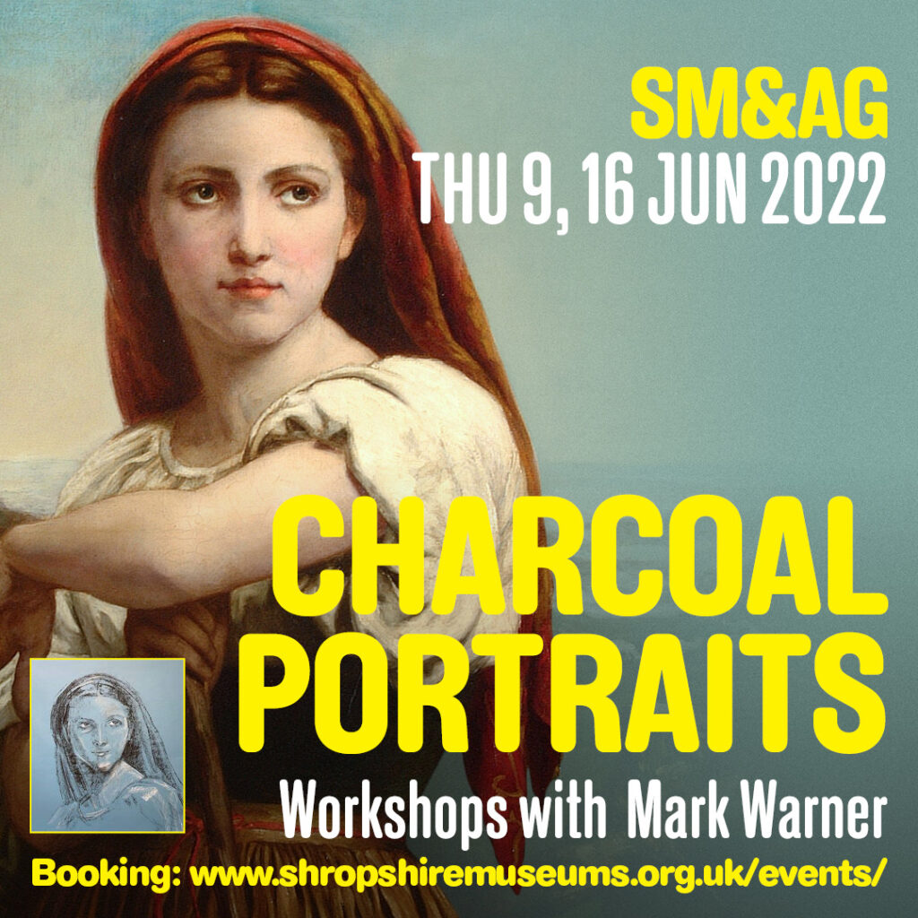 Charcoal Portrait Workshop with Mark Warner