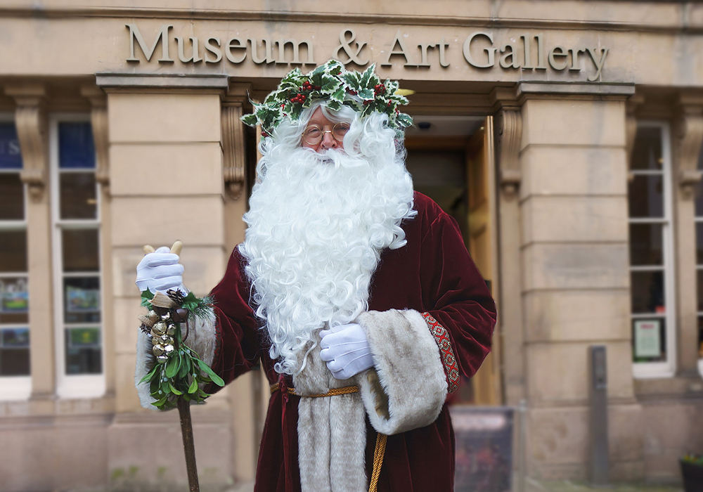 Meet Father Christmas in his Traditional Museum Workshop