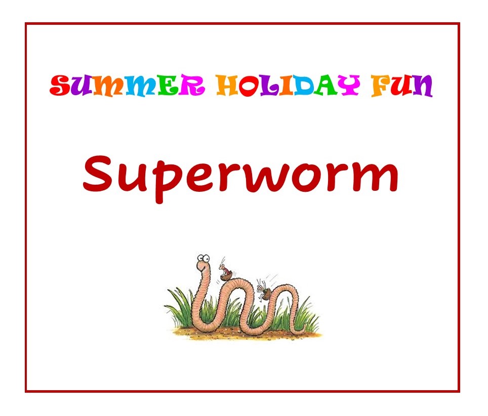 Summer holiday activity - Superworm
