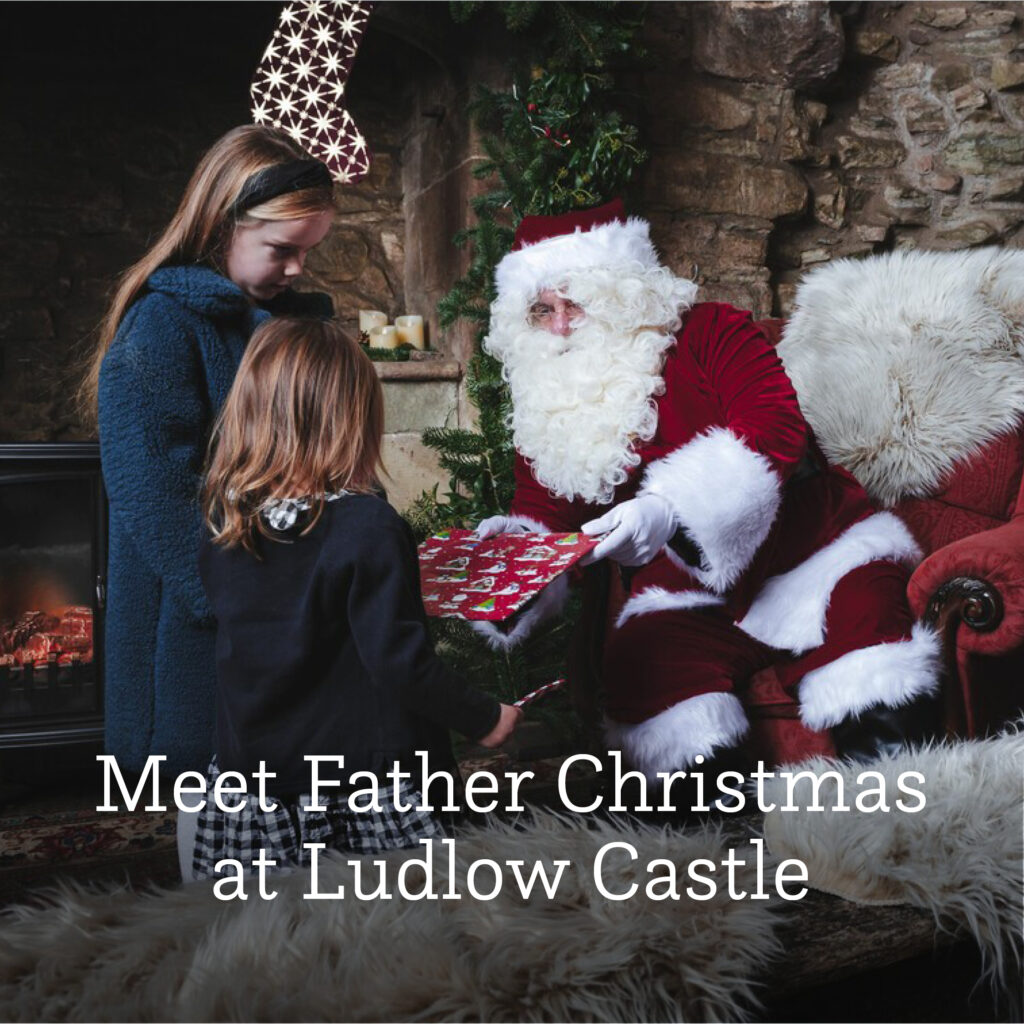 Meet Father Christmas at Ludlow Castle
