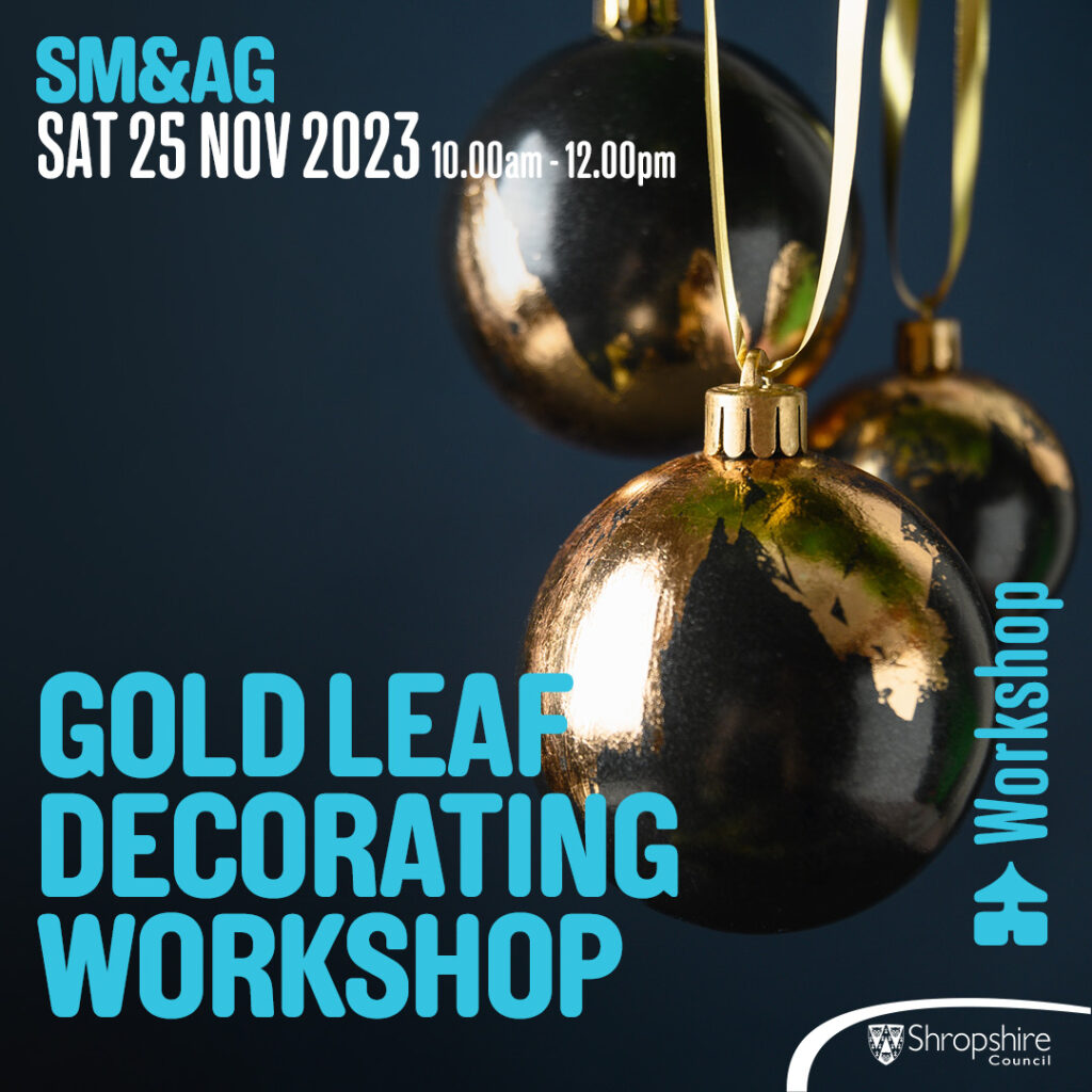 Gold Leaf Decorating - Christmas Workshop