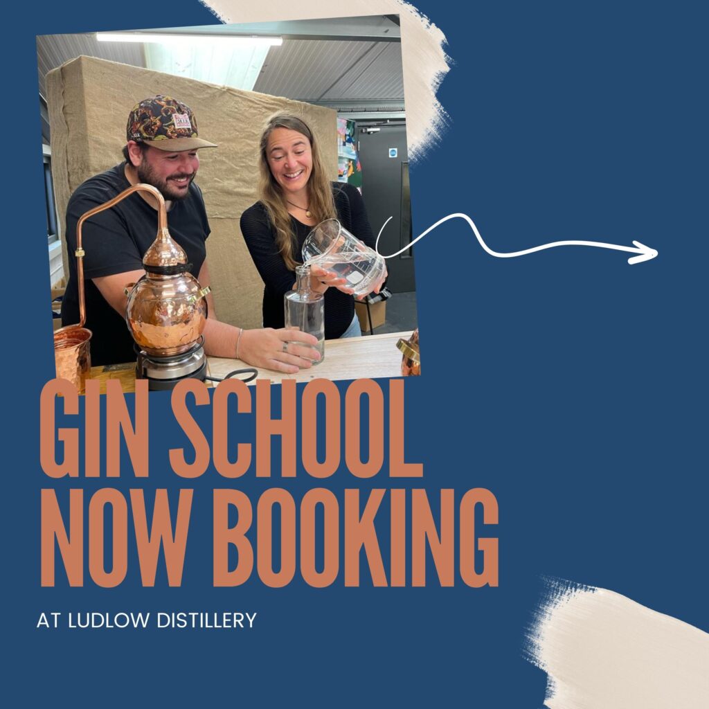 Ludlow Distillery Gin School Experience