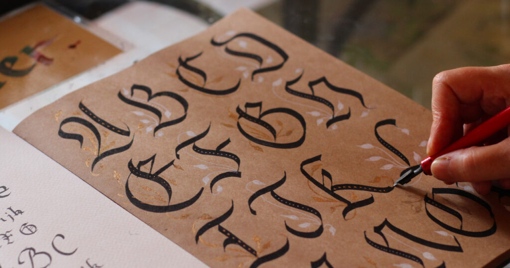 Calligraphy Workshop - with Peter Furniss - LAST FEW TICKETS