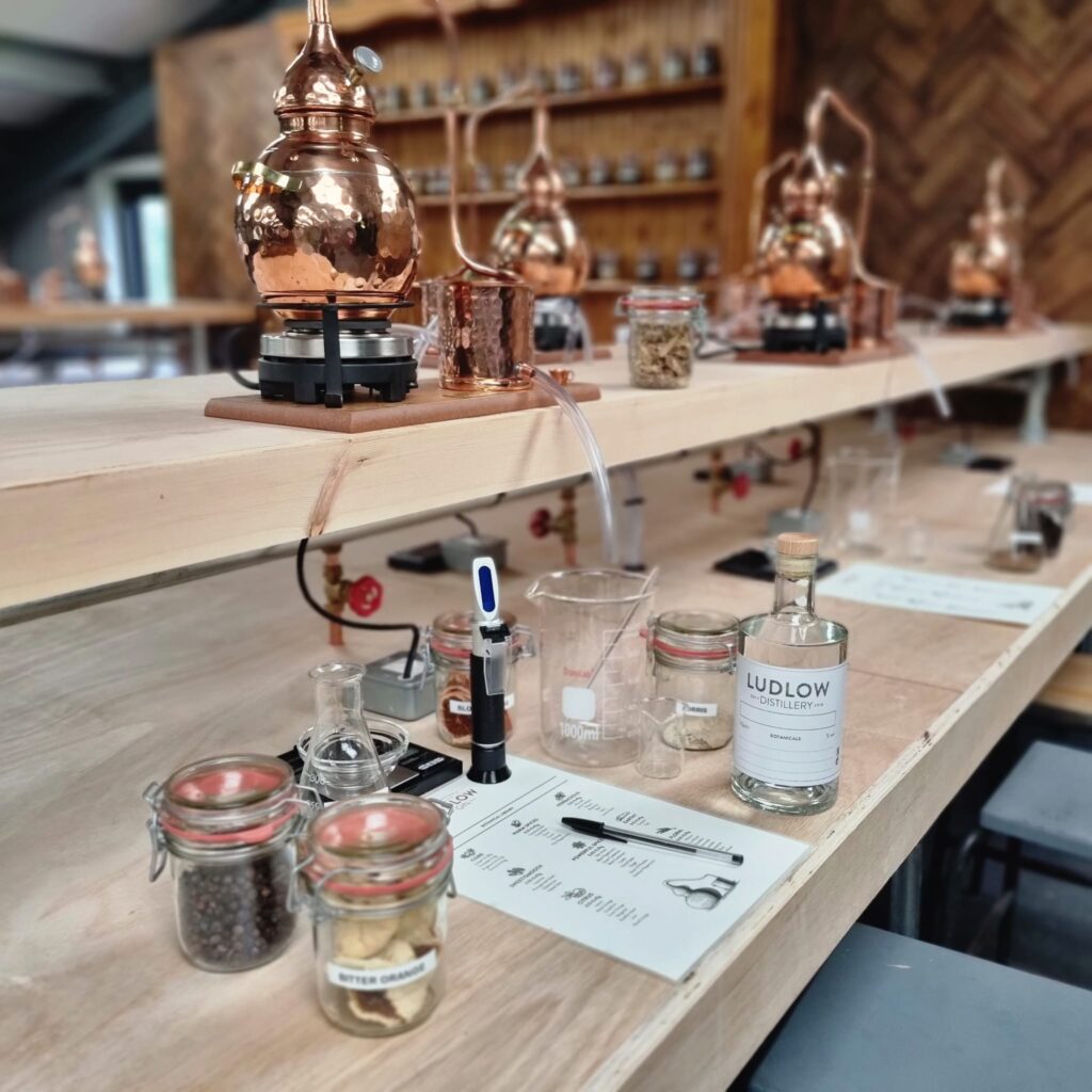 Ludlow Distillery Gin School Experience