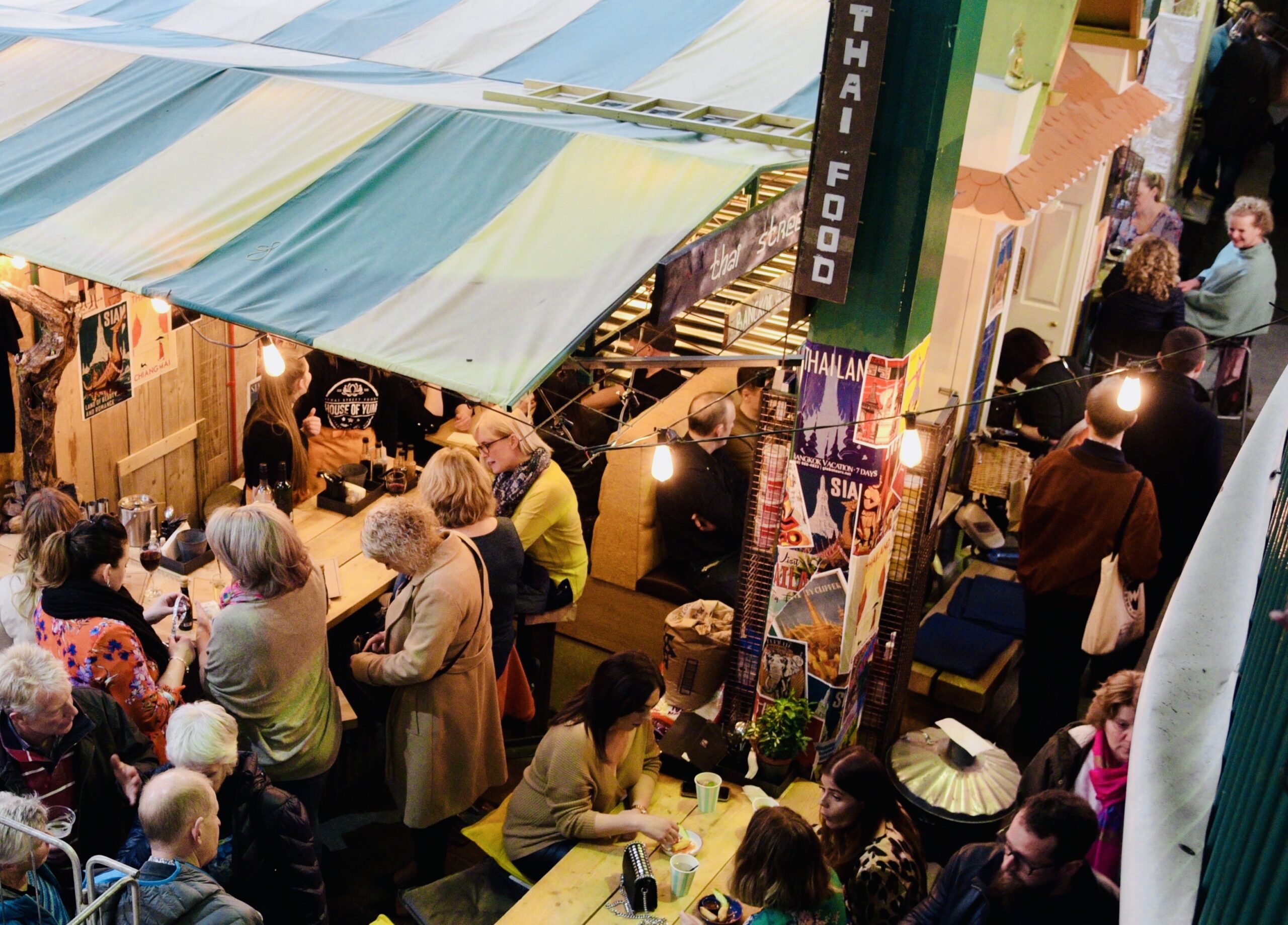 Late Night at Shrewsbury Market Hall