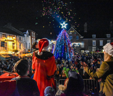 Oswestry Christmas Light Switch On