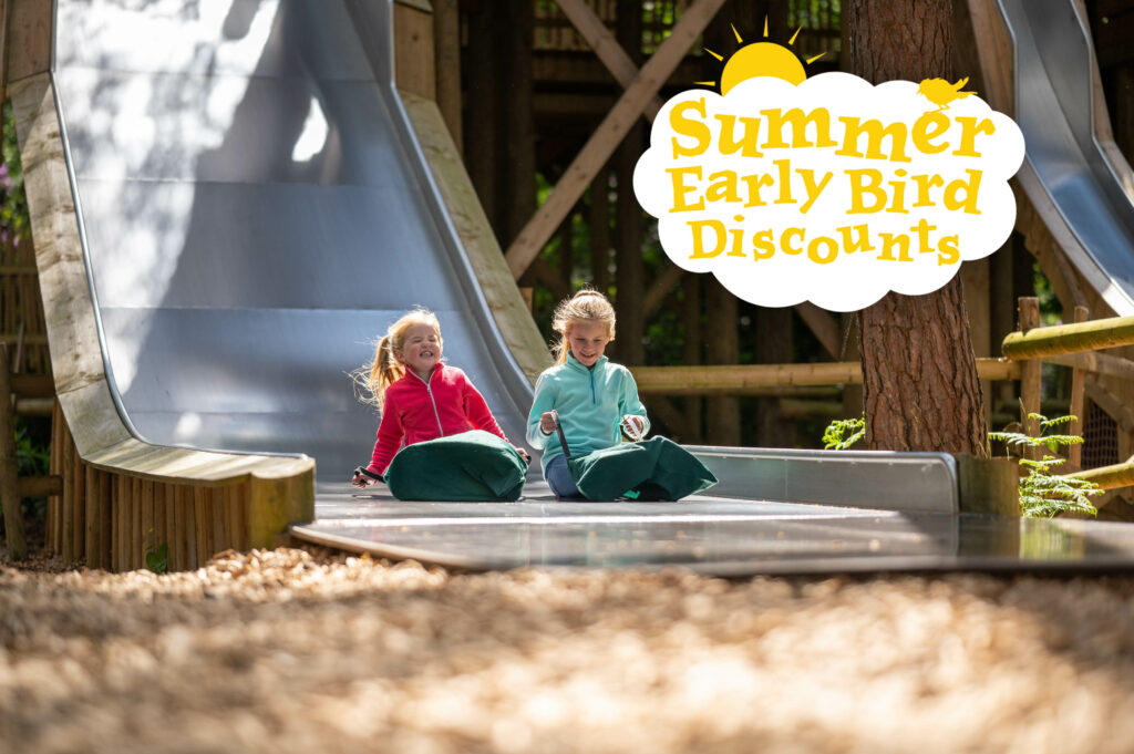 Enjoy early bird discounts at BeWILDerwood this summer! ☀️?