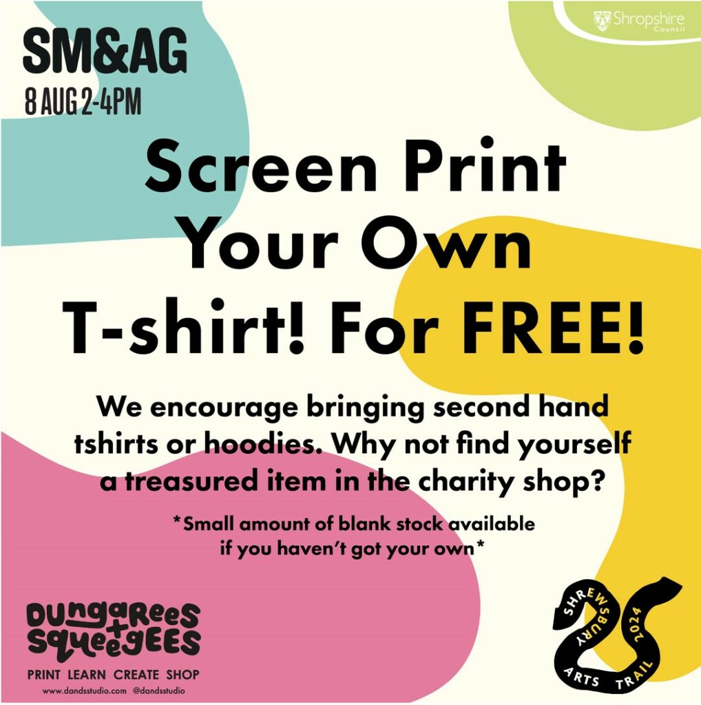 Screen Print your own T-Shirt for FREE!