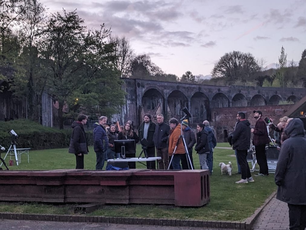 Stargazing from Coalbrookdale