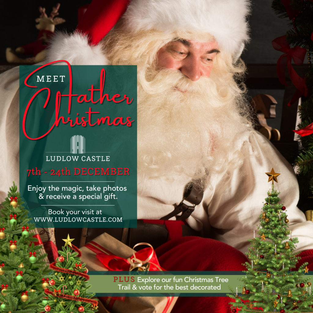 Meet Father Christmas at Ludlow Castle!