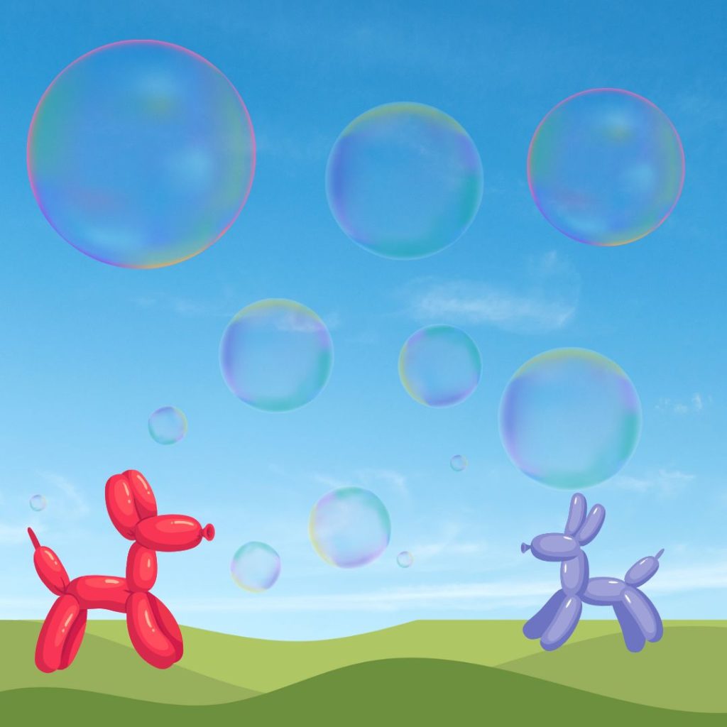 Bubbles and Balloons - February Half Term Activity