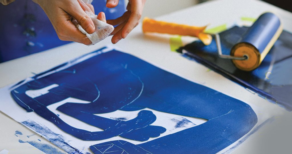 Lino Printing