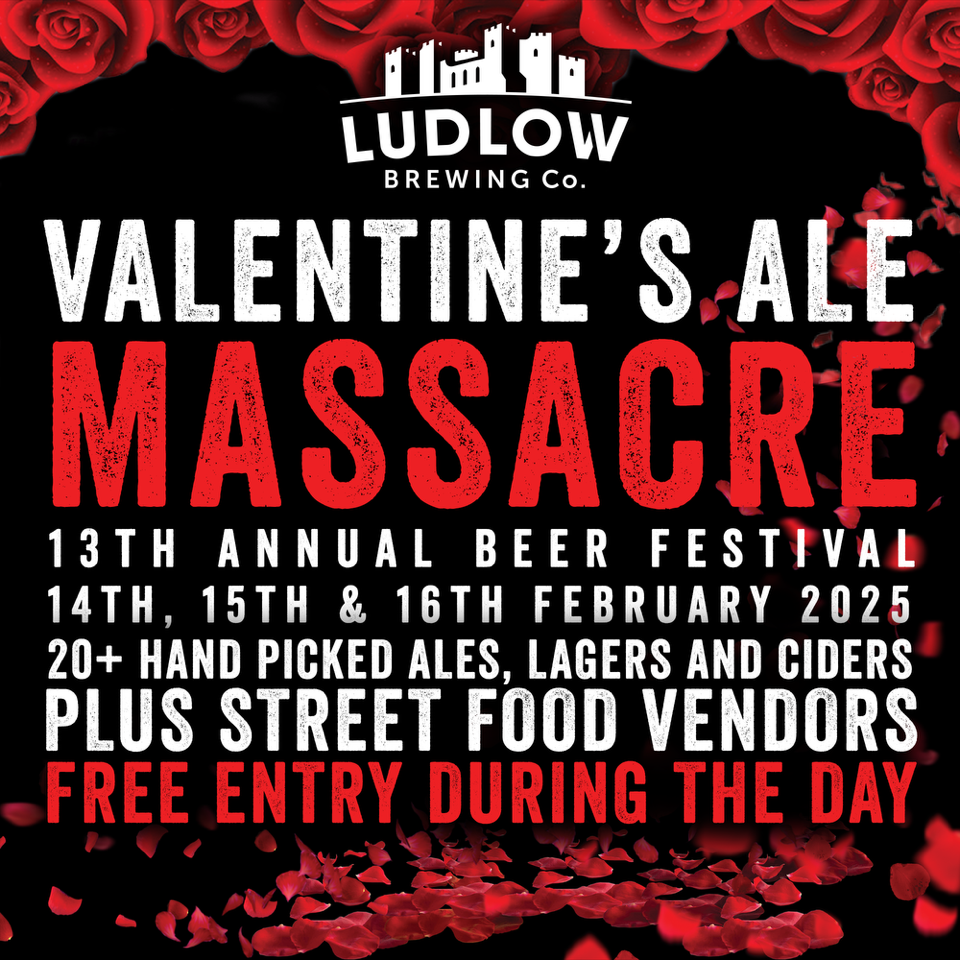 Ludlow Brewery's Valentine's Ale Massacre 
