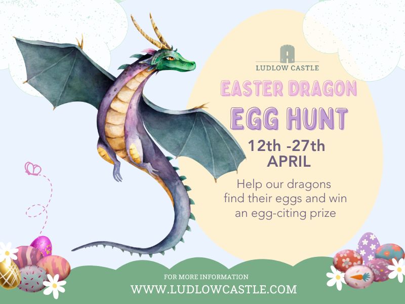 Easter Dragon Egg Hunt at Ludlow Castle