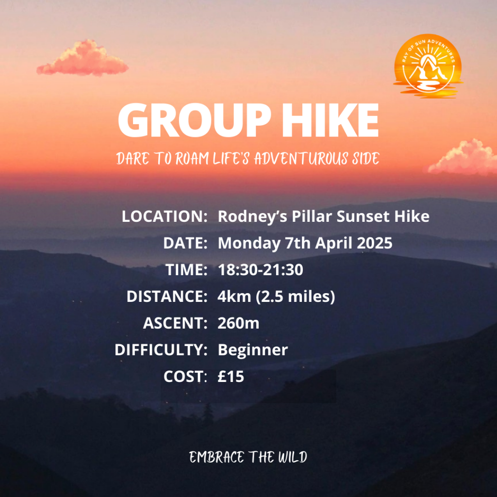 Rodney's Pillar Sunset Hike | Powys | 4km | All Welcome!