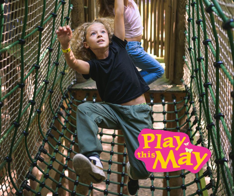 Play this May at BeWILDerwood Cheshire, where May-hem and magic await around every corner! 🌳✨